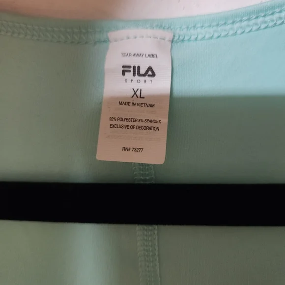 Bundle Of 4 Fila Women's Tank Tops in Mint, Black, Teal, and White - Picture 7 of 11
